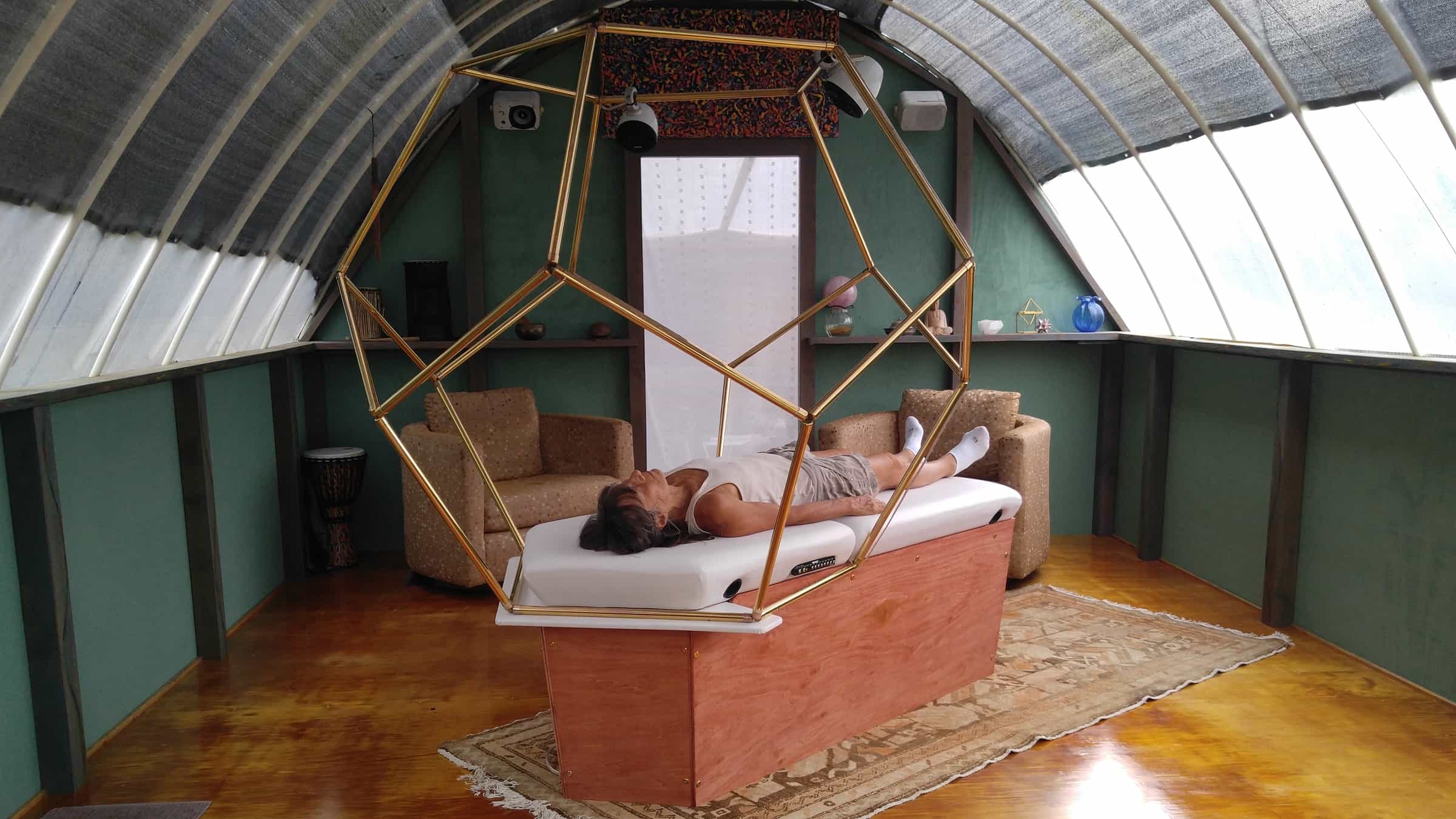 Music Therapy and Sound Healing with the sacred geometry 